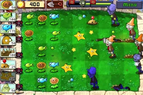 Plants Vs Zombies Iphone Gameplay