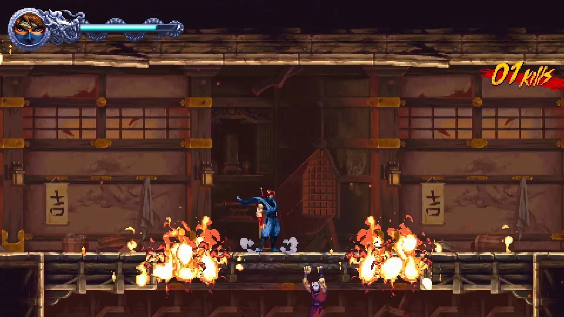 Ninja Gaiden Ragebound Act 1 Crystal Skull 2