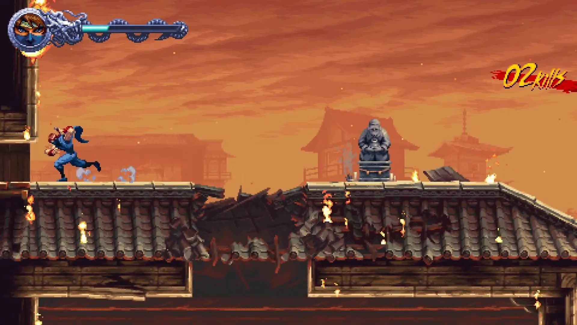 Ninja Gaiden Ragebound Act 1 Crystal Skull 3 1
