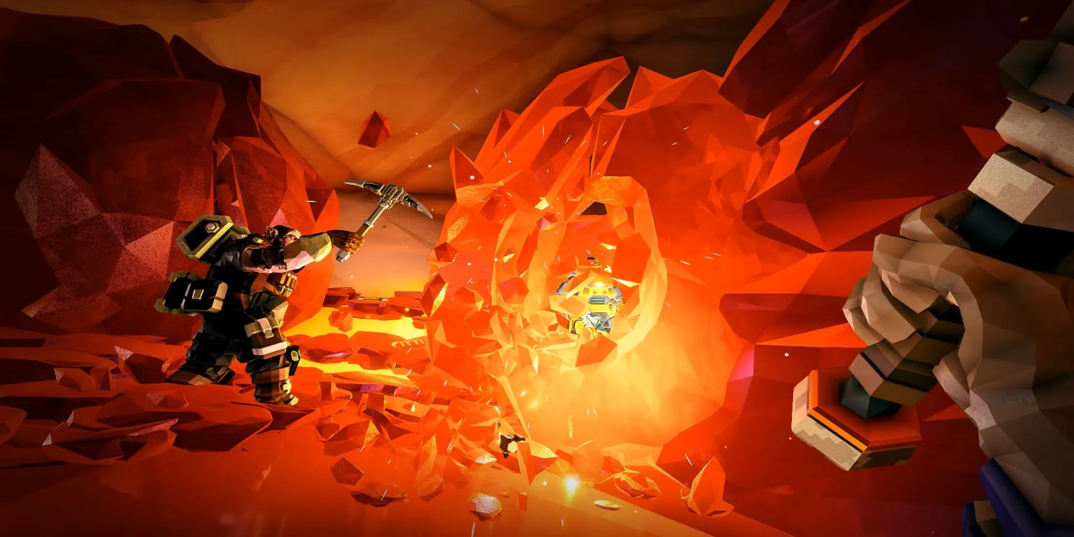 Deep Rock Galactic Multiplayer Mining