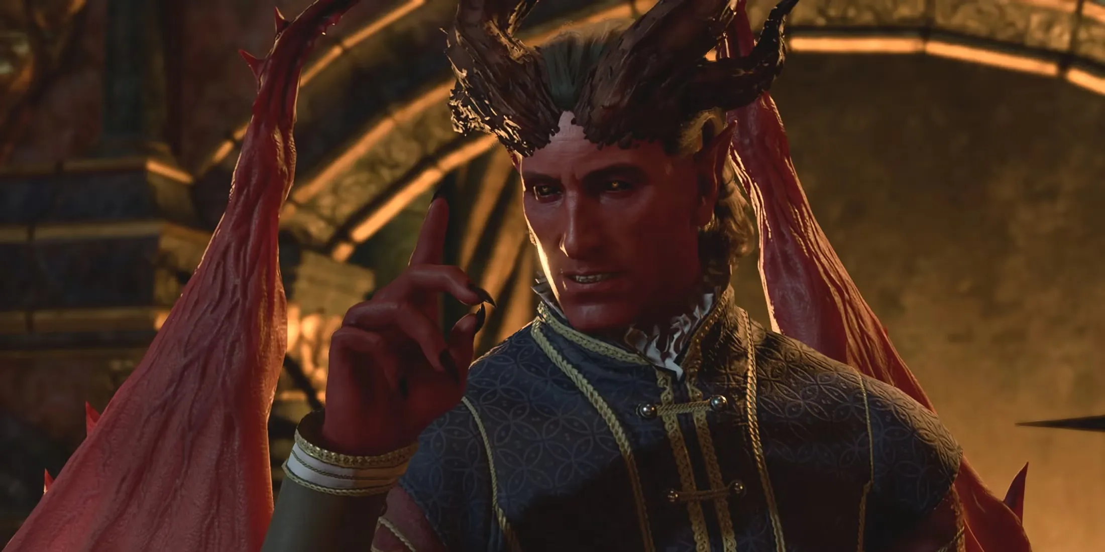Baldurs Gate 3 Raphael Devil Form