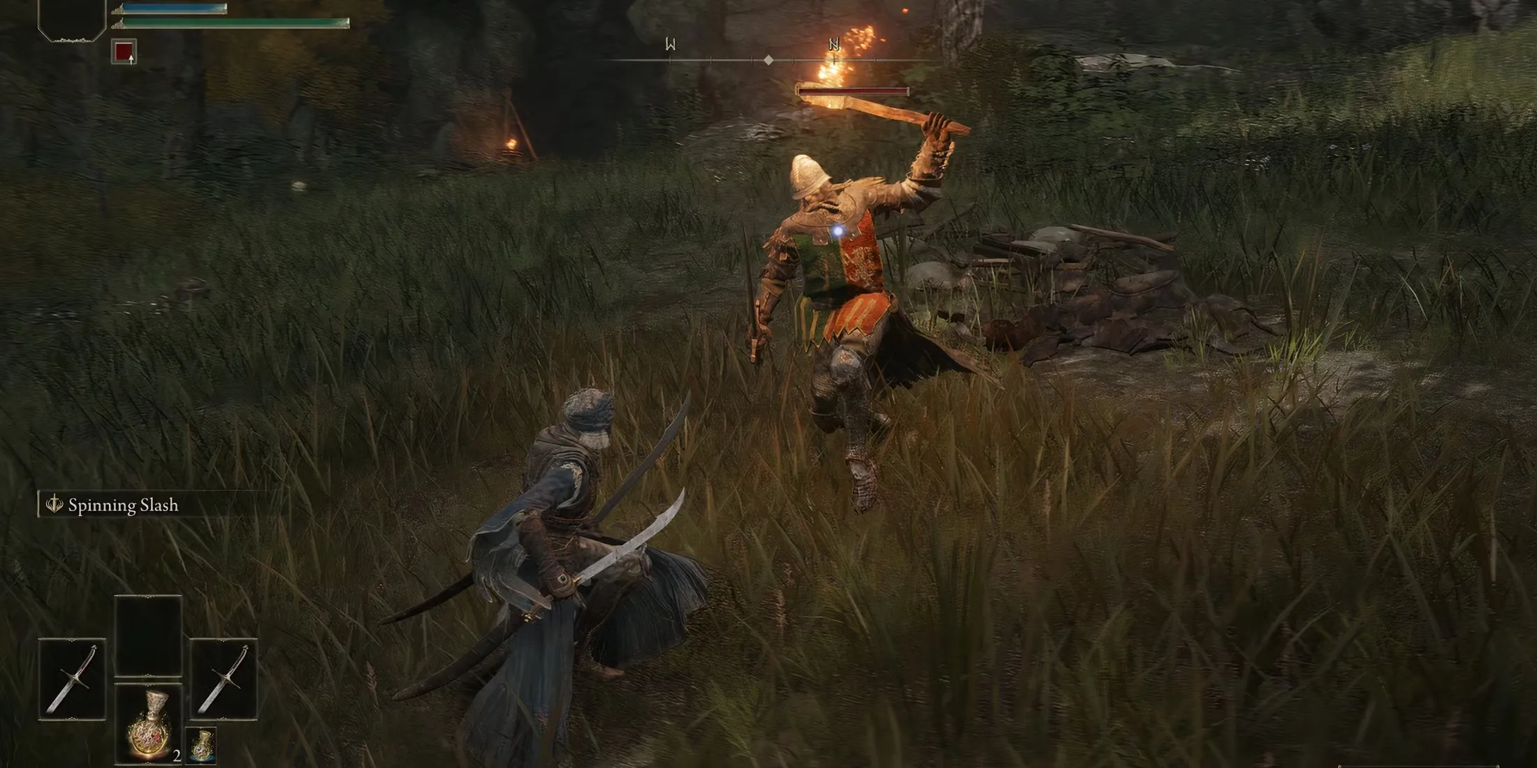 Fighting Enemies In Elden Ring