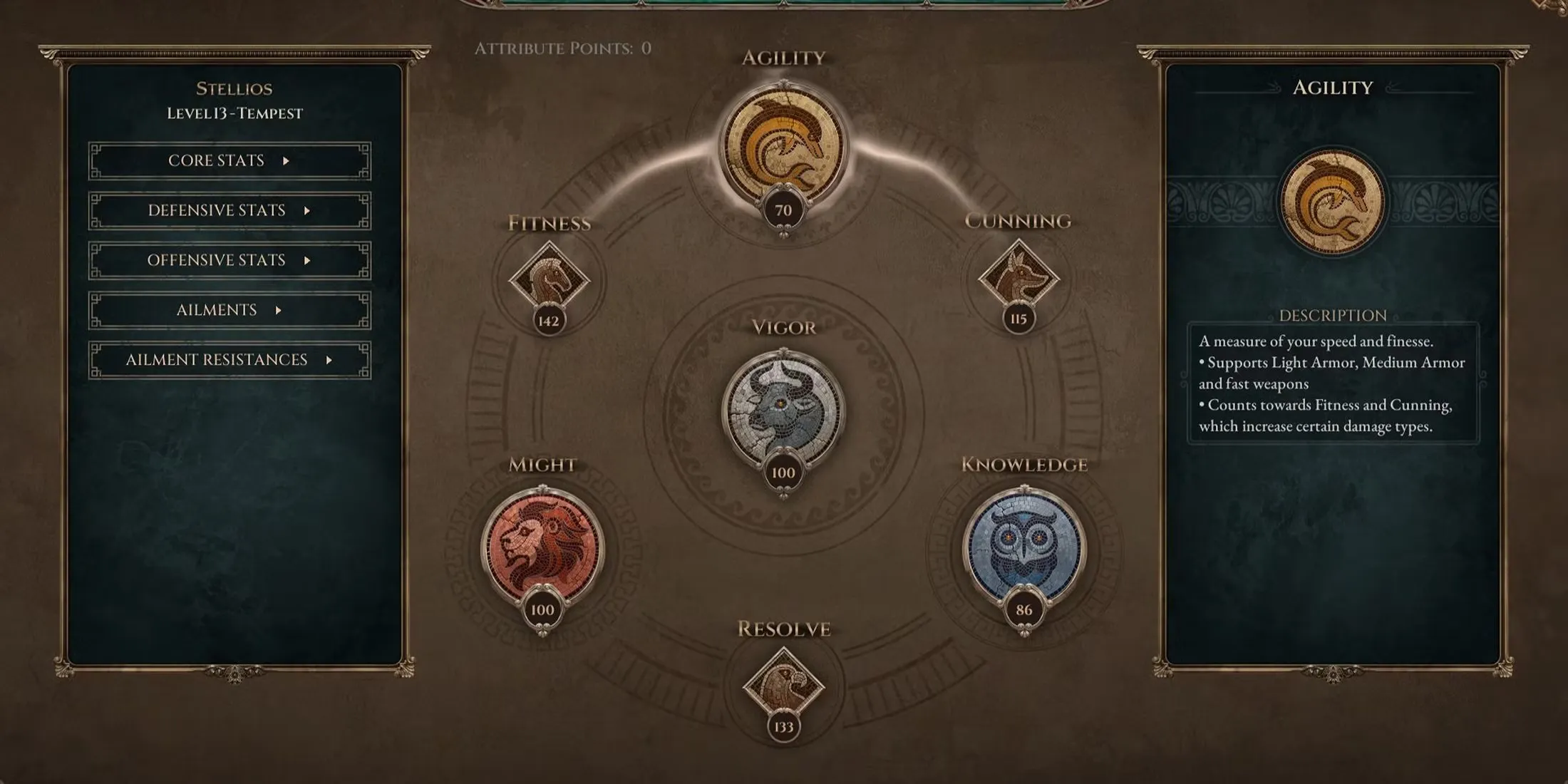 Attributes In Titan Quest 2