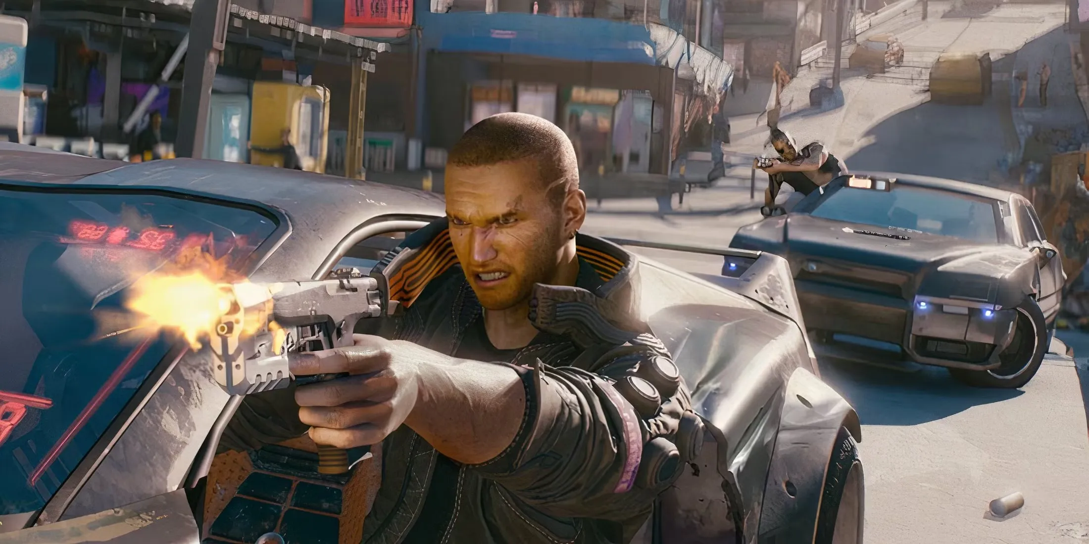 Cyberpunk 2077 Shootout 1