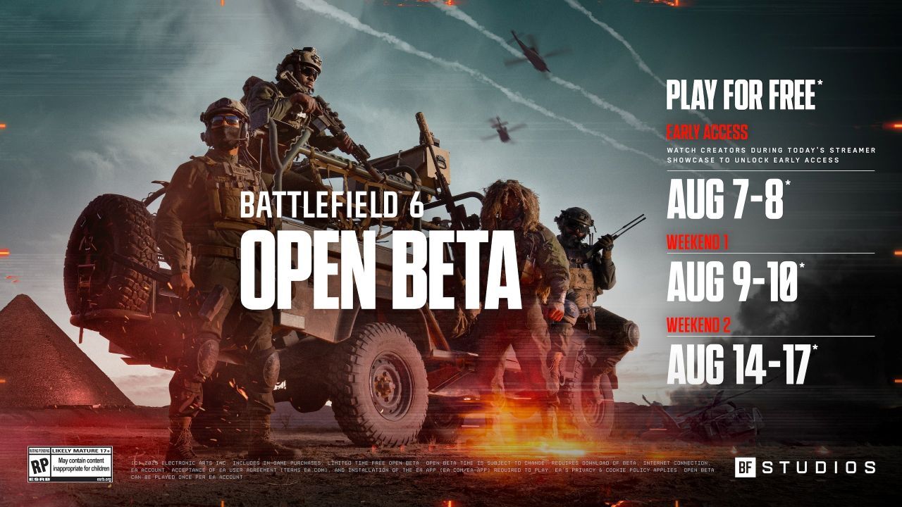Battlefield 6 beta schedule