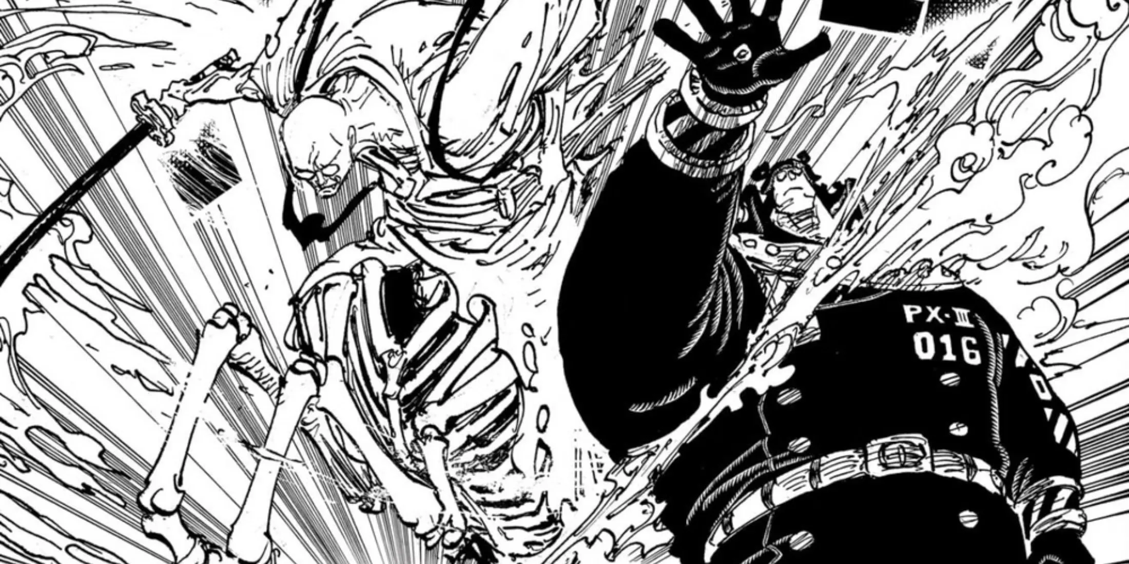 Nusjuro Slices And Freezes A Pacifista One Piece