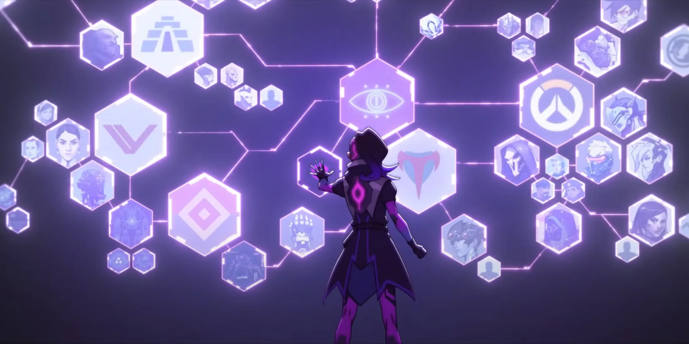 Overwatch Sombra Origin Story Eye Conspiracy Board