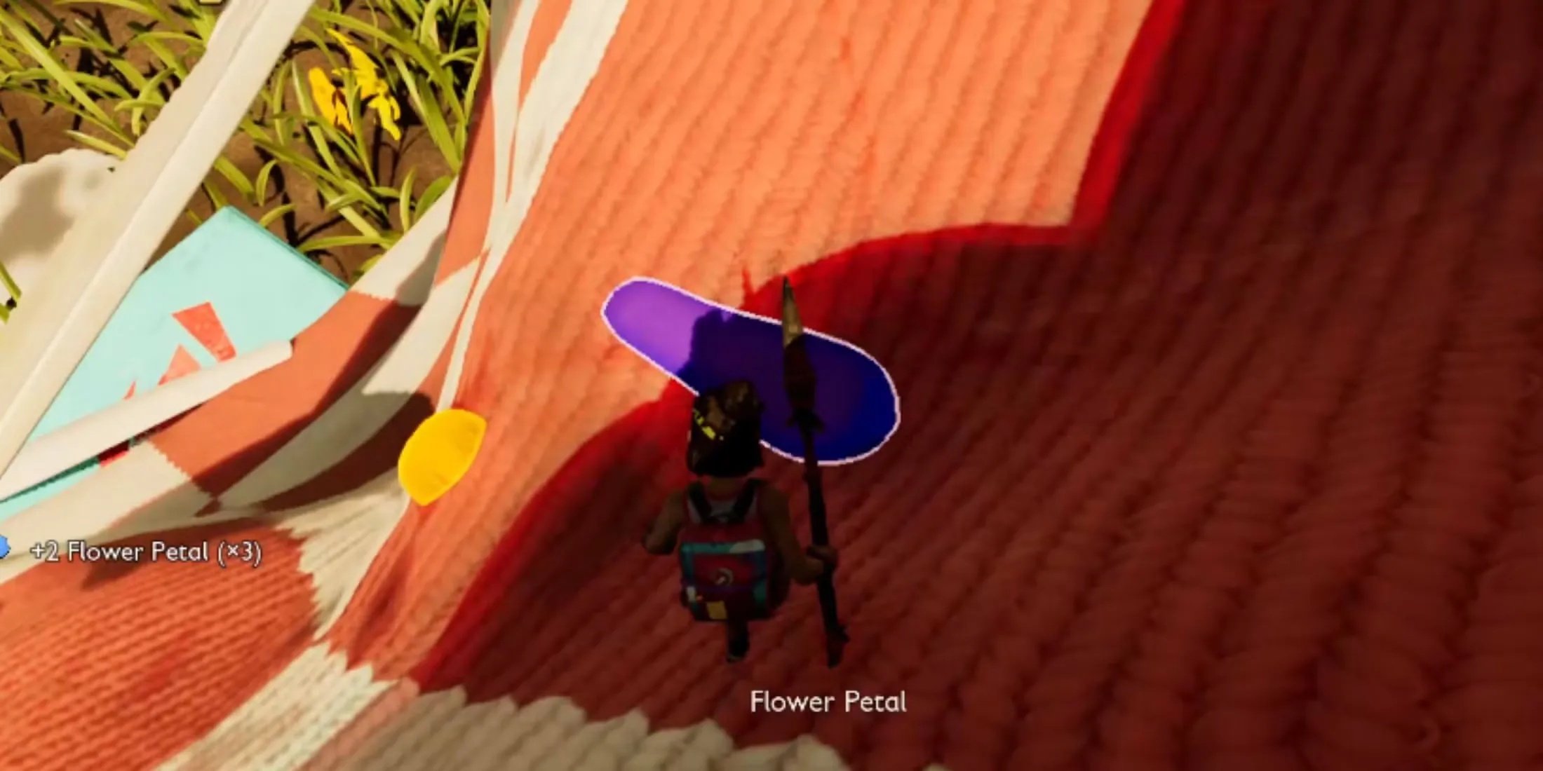 Flower Petals In Grounded