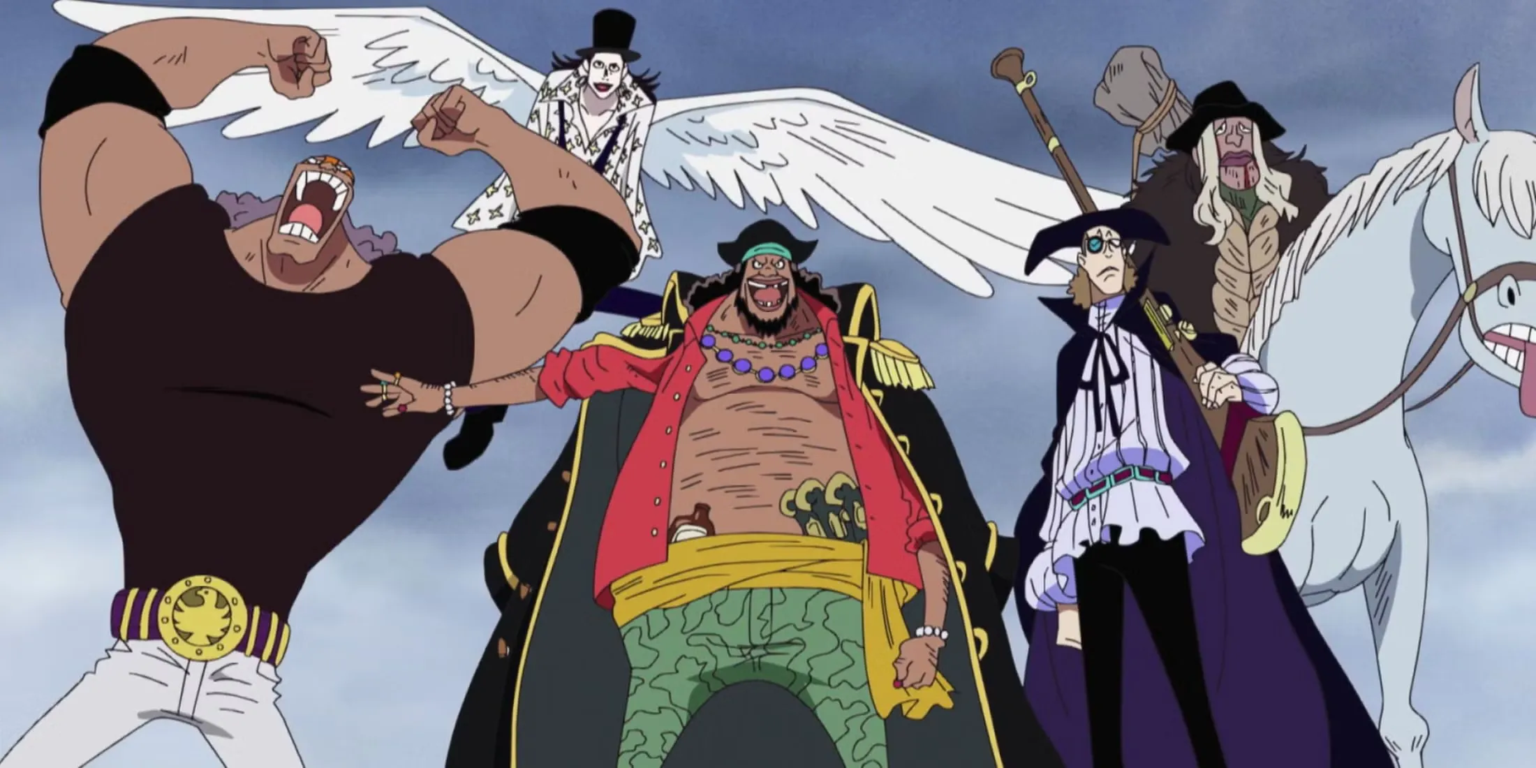 The Blackbeard Pirates Arrive At Impel Down One Piece